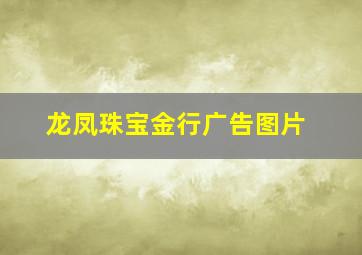 龙凤珠宝金行广告图片