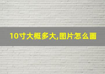 10寸大概多大,图片怎么画