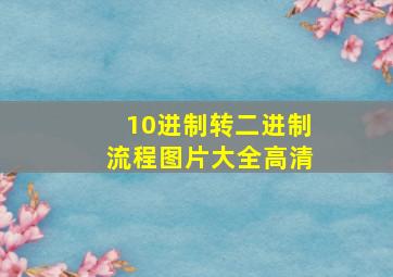 10进制转二进制流程图片大全高清