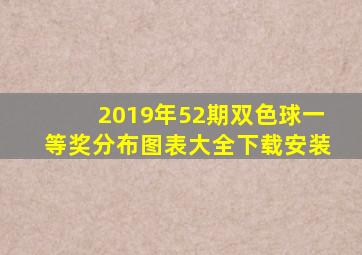 2019年52期双色球一等奖分布图表大全下载安装