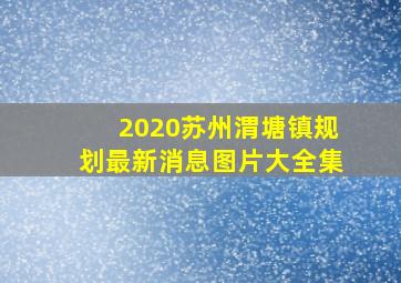 2020苏州渭塘镇规划最新消息图片大全集