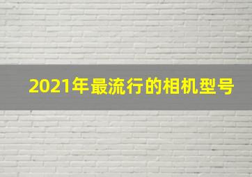 2021年最流行的相机型号