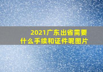 2021广东出省需要什么手续和证件呢图片