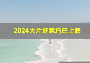 2024大片好莱坞已上映