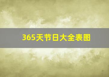 365天节日大全表图