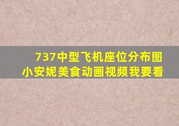 737中型飞机座位分布图小安妮美食动画视频我要看