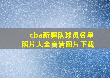 cba新疆队球员名单照片大全高清图片下载