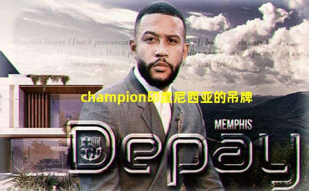 champion印度尼西亚的吊牌