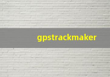 gpstrackmaker