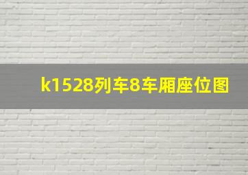 k1528列车8车厢座位图