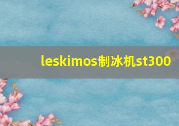 leskimos制冰机st300