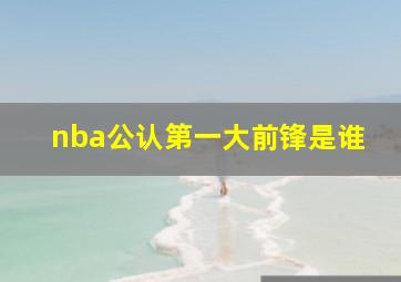 nba公认第一大前锋是谁