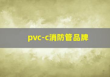 pvc-c消防管品牌