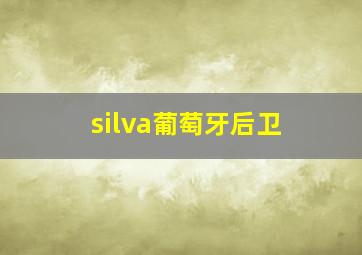 silva葡萄牙后卫