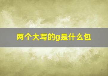 两个大写的g是什么包