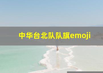 中华台北队队旗emoji