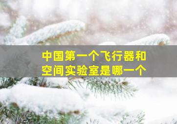 中国第一个飞行器和空间实验室是哪一个