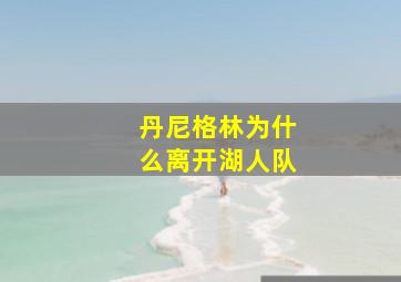 丹尼格林为什么离开湖人队