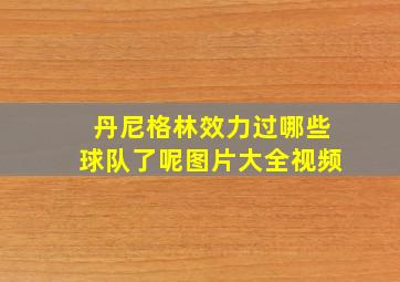 丹尼格林效力过哪些球队了呢图片大全视频