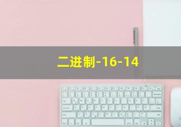 二进制-16-14