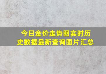 今日金价走势图实时历史数据最新查询图片汇总