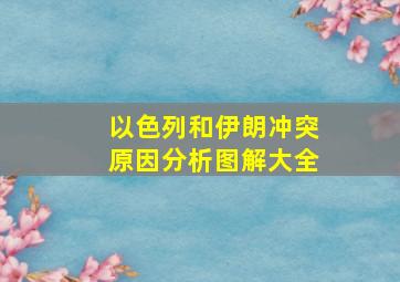 以色列和伊朗冲突原因分析图解大全