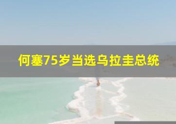 何塞75岁当选乌拉圭总统