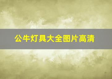 公牛灯具大全图片高清