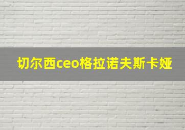 切尔西ceo格拉诺夫斯卡娅