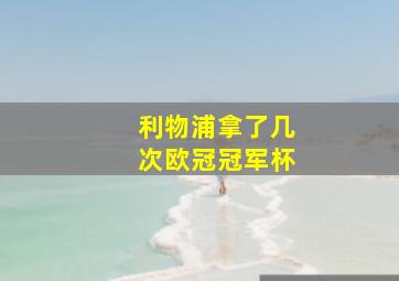 利物浦拿了几次欧冠冠军杯