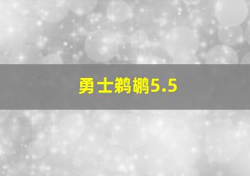 勇士鹈鹕5.5