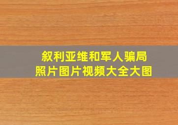 叙利亚维和军人骗局照片图片视频大全大图