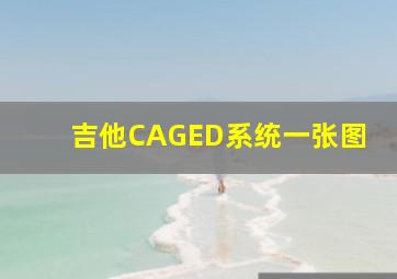 吉他CAGED系统一张图