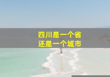 四川是一个省还是一个城市