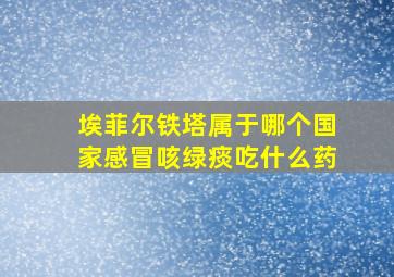 埃菲尔铁塔属于哪个国家感冒咳绿痰吃什么药