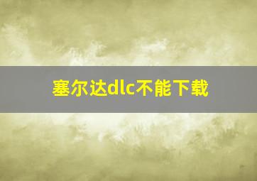 塞尔达dlc不能下载