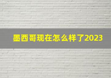 墨西哥现在怎么样了2023