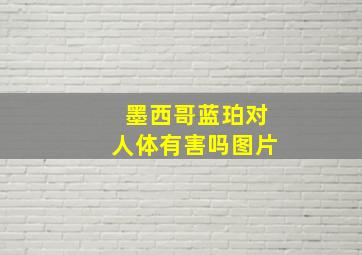 墨西哥蓝珀对人体有害吗图片