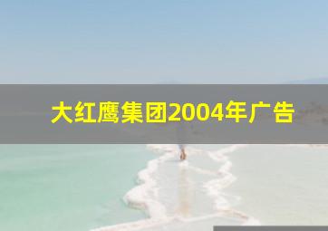 大红鹰集团2004年广告