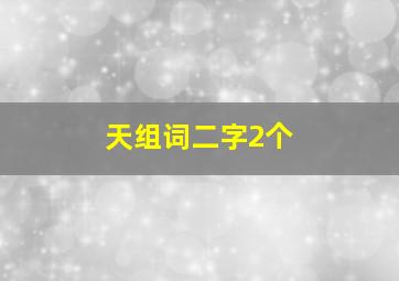 天组词二字2个