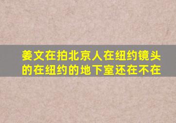 姜文在拍北京人在纽约镜头的在纽约的地下室还在不在