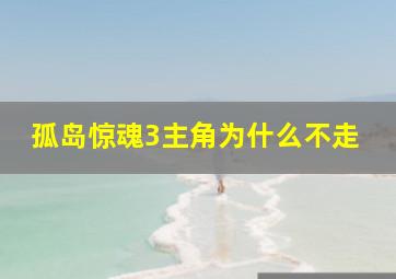 孤岛惊魂3主角为什么不走