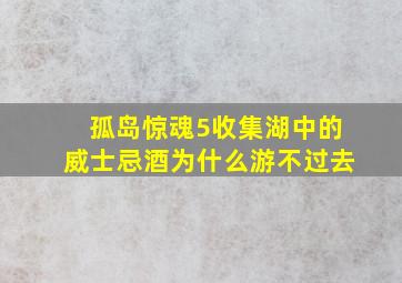 孤岛惊魂5收集湖中的威士忌酒为什么游不过去