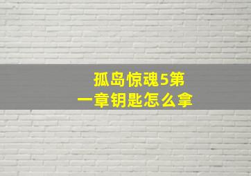 孤岛惊魂5第一章钥匙怎么拿