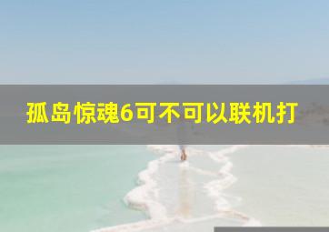 孤岛惊魂6可不可以联机打