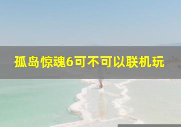 孤岛惊魂6可不可以联机玩