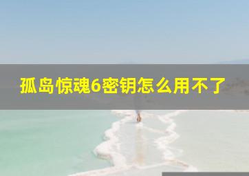 孤岛惊魂6密钥怎么用不了