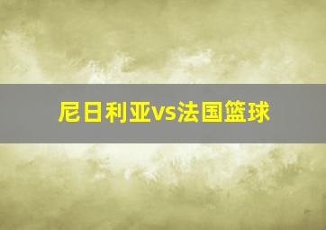 尼日利亚vs法国篮球