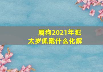 属狗2021年犯太岁佩戴什么化解