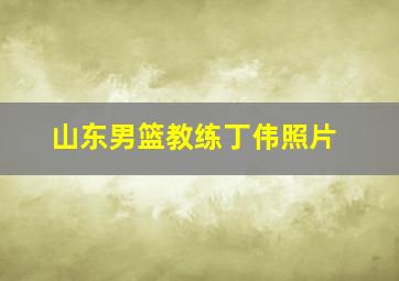 山东男篮教练丁伟照片